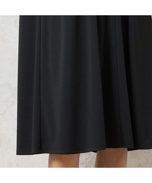 missel / ミゼール ミニ丈・ひざ丈ワンピース | 【洗える・イージーケア】ノースリーブ Aラインワンピース | 詳細5