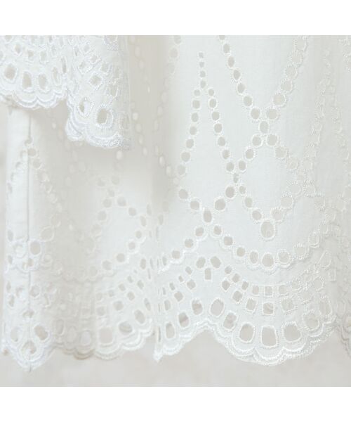 missel / ミゼール シャツ・ブラウス | 【洗える】アイレットレースシャツ | 詳細8