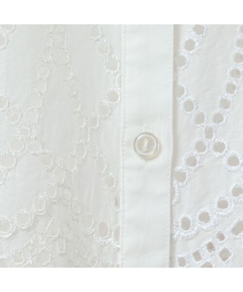 missel / ミゼール シャツ・ブラウス | 【洗える】アイレットレースシャツ | 詳細9