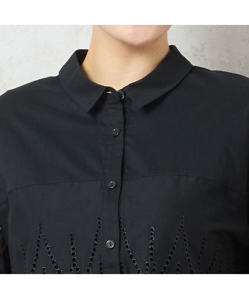 missel / ミゼール シャツ・ブラウス | 【洗える】アイレットレースシャツ | 詳細12