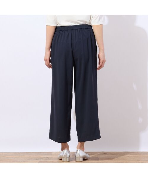 missel / ミゼール ショート・ハーフ・半端丈パンツ | 【人気アイテム・洗える・セットアップ可能】ピンタック入りワイドクロップドパンツ | 詳細2