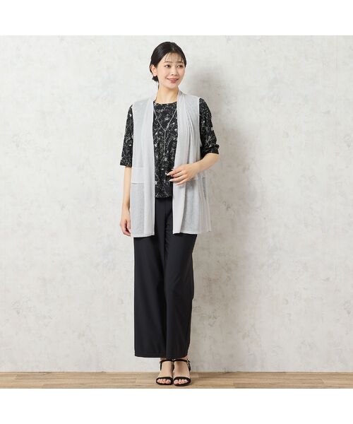 missel / ミゼール その他パンツ | 【洗える・抗菌防臭・日本製・3L/4Lサイズあり】オールゴムストレートパンツ | 詳細9