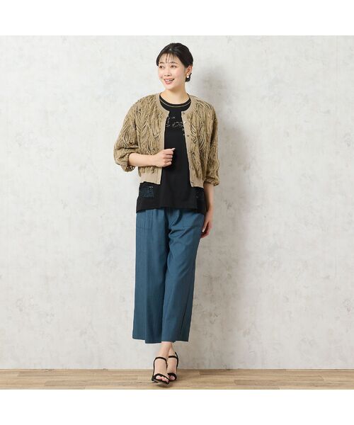 missel / ミゼール カットソー | 【洗える】Plage刺繍Tシャツ | 詳細10