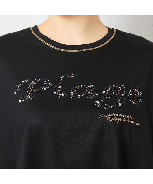 missel / ミゼール カットソー | 【洗える】Plage刺繍Tシャツ | 詳細3