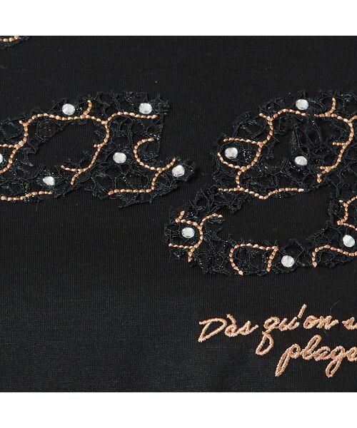 missel / ミゼール カットソー | 【洗える】Plage刺繍Tシャツ | 詳細4