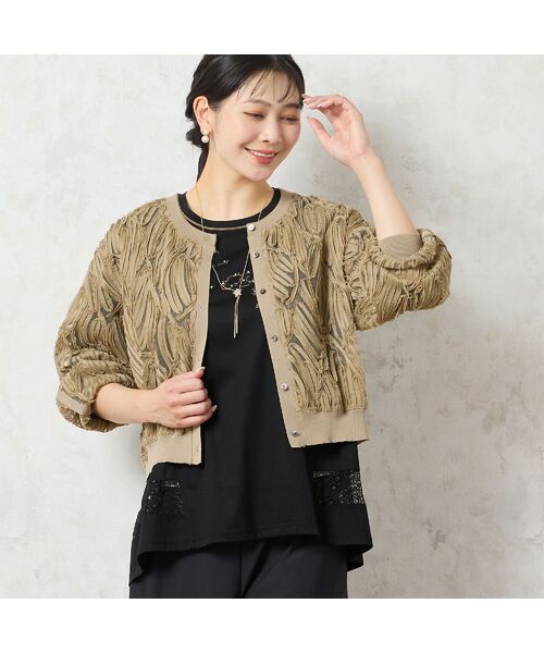 missel / ミゼール カットソー | 【洗える】Plage刺繍Tシャツ | 詳細7