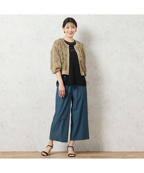 missel / ミゼール カットソー | 【洗える】Plage刺繍Tシャツ | 詳細9