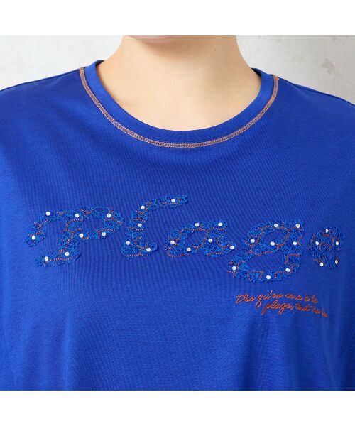 missel / ミゼール カットソー | 【洗える】Plage刺繍Tシャツ | 詳細12