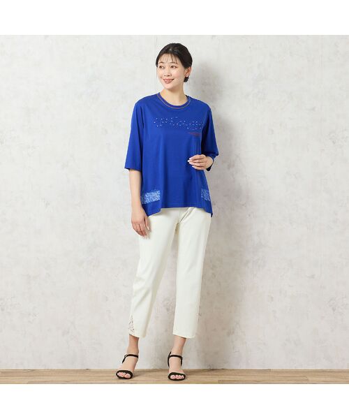 missel / ミゼール カットソー | 【洗える】Plage刺繍Tシャツ | 詳細15