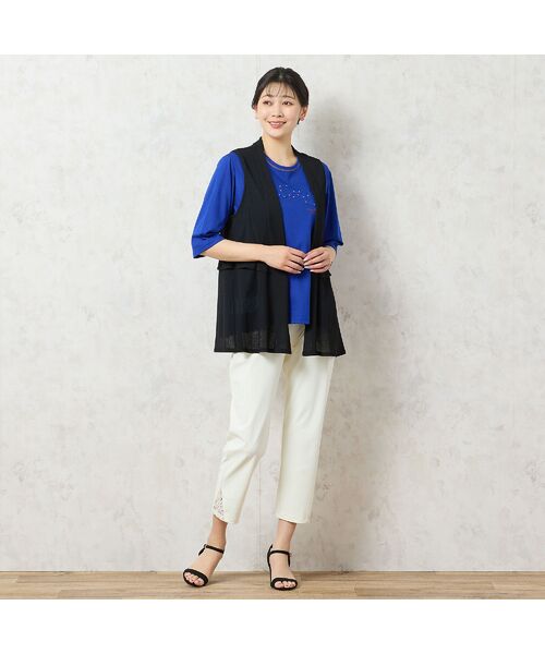 missel / ミゼール カットソー | 【洗える】Plage刺繍Tシャツ | 詳細18