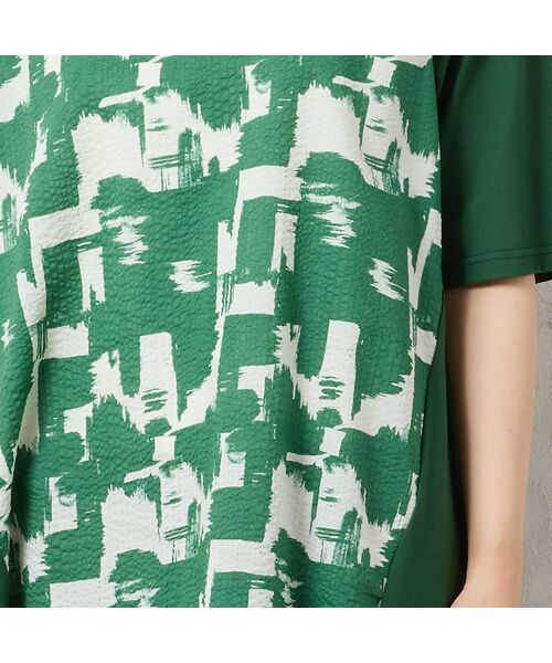 missel / ミゼール カットソー | 【洗える・日本製・綿100%】単色柄チュニック | 詳細10