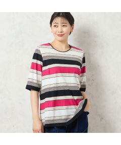 missel / ミゼール カットソー | 【洗える・日本製・綿100%】カラーボーダーTシャツ