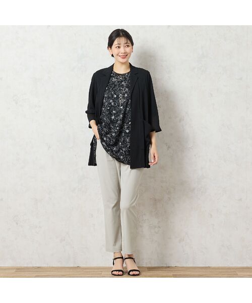 missel / ミゼール カーディガン・ボレロ | 【洗える】テーラードシアーカーディガン | 詳細11