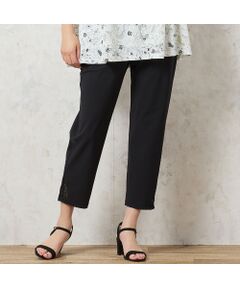 missel / ミゼール ショート・ハーフ・半端丈パンツ | 【洗える・冷感タッチ・吸水速乾・日本製】裾レースつきクロップドパンツ