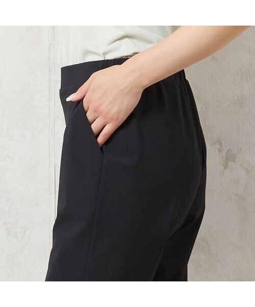 missel / ミゼール ショート・ハーフ・半端丈パンツ | 【洗える・冷感タッチ・吸水速乾・日本製】裾レースつきクロップドパンツ | 詳細13