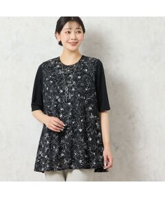 セール】 【洗える・日本製】チュールレイヤードチュニック