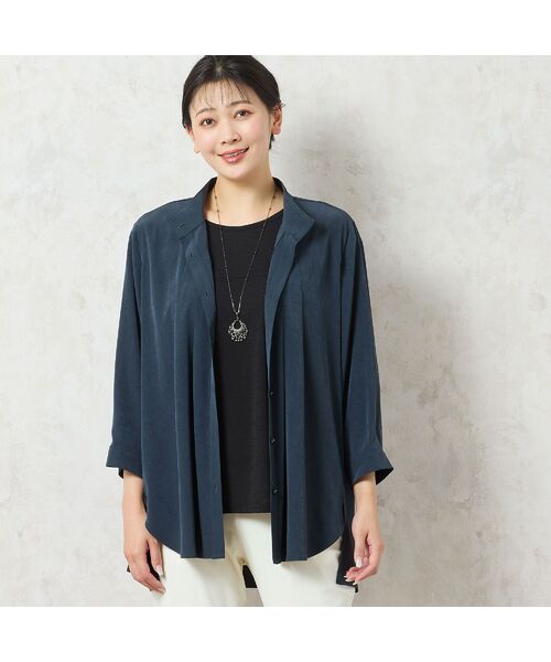 missel / ミゼール タンクトップ | 【洗える・3L/4Lサイズあり】ノースリーブAライントップス | 詳細2