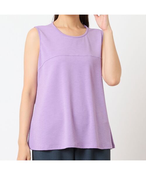 missel / ミゼール タンクトップ | 【洗える・3L/4Lサイズあり】ノースリーブAライントップス | 詳細6