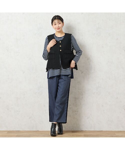 missel / ミゼール ベスト | ツイードベスト | 詳細13