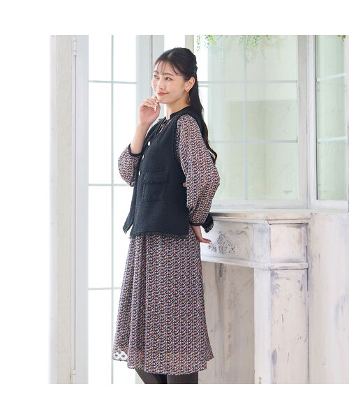 missel / ミゼール ベスト | ツイードベスト | 詳細15