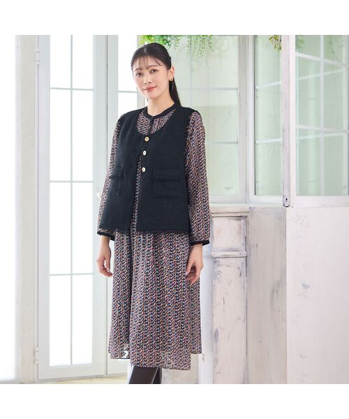 missel / ミゼール ベスト | ツイードベスト | 詳細16