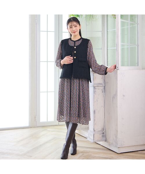 missel / ミゼール ベスト | ツイードベスト | 詳細17