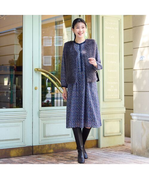 missel / ミゼール ベスト | ふわふわフェイクファーベスト | 詳細7