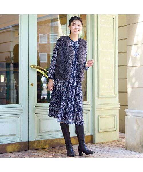 missel / ミゼール ベスト | ふわふわフェイクファーベスト | 詳細8