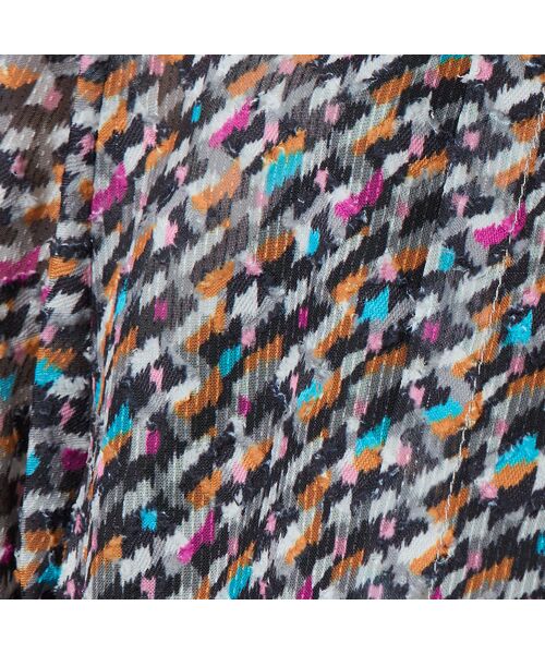 missel / ミゼール ミニ丈・ひざ丈ワンピース | 【人気アイテム・洗える・3L/4Lサイズあり】カットジャカードワンピース | 詳細4