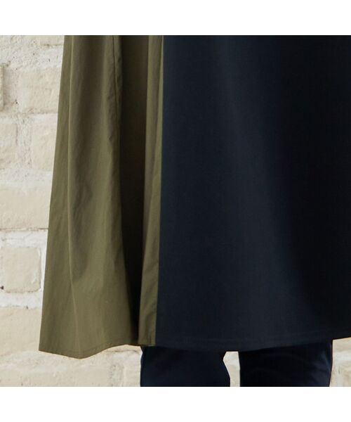 missel / ミゼール ミニ丈・ひざ丈ワンピース | 【洗える・3L/4Lサイズあり】タフタドッキングワンピース | 詳細11