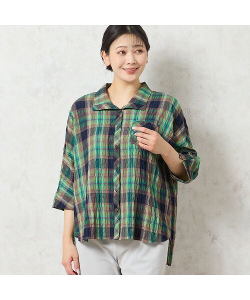 missel / ミゼール シャツ・ブラウス | 【洗える】マドラスチェックシャツ | 詳細10
