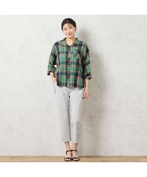 missel / ミゼール シャツ・ブラウス | 【洗える】マドラスチェックシャツ | 詳細14
