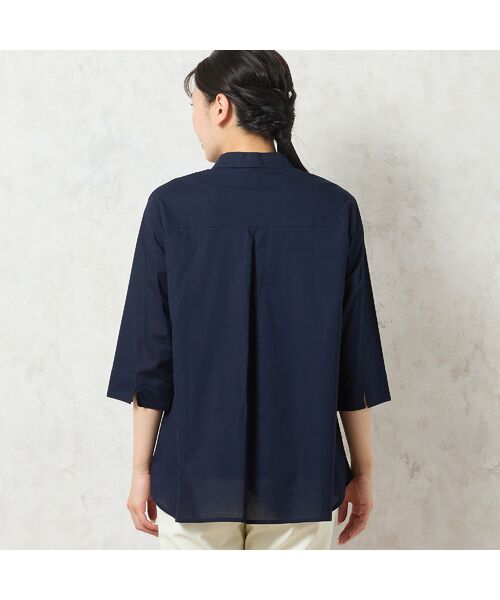 missel / ミゼール シャツ・ブラウス | 【洗える・綿100%】綿ローン花刺繍シャツ | 詳細6