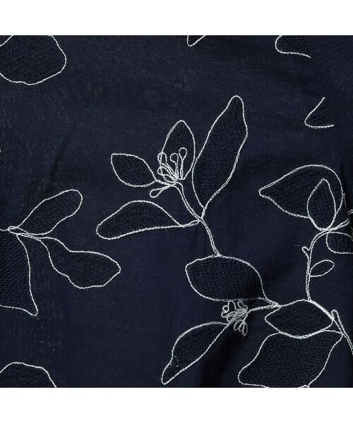 missel / ミゼール シャツ・ブラウス | 【洗える・綿100%】綿ローン花刺繍シャツ | 詳細10