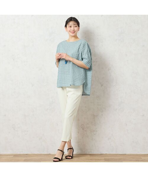 missel / ミゼール シャツ・ブラウス | 【洗える・日本製・綿100%】コットン塩縮加工ブラウス | 詳細16