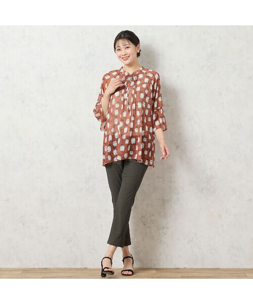 missel / ミゼール その他パンツ | 【洗える・接触冷感・日本製・3L/4Lサイズあり】ひんやりスリムパンツ | 詳細12