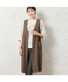 missel / ミゼール ミニ丈・ひざ丈ワンピース | 【洗える】千鳥柄ジャンパースカート