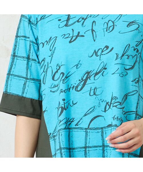 missel / ミゼール カットソー | 【一部店舗限定・洗える・日本製・綿100%】ロゴチェック柄コットンTシャツ | 詳細11