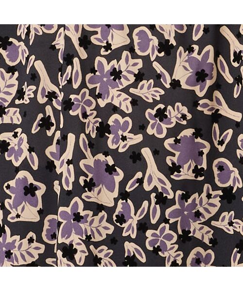 missel / ミゼール カットソー | 【日本製・3L/4Lサイズあり】チュールプリントチュニック | 詳細3