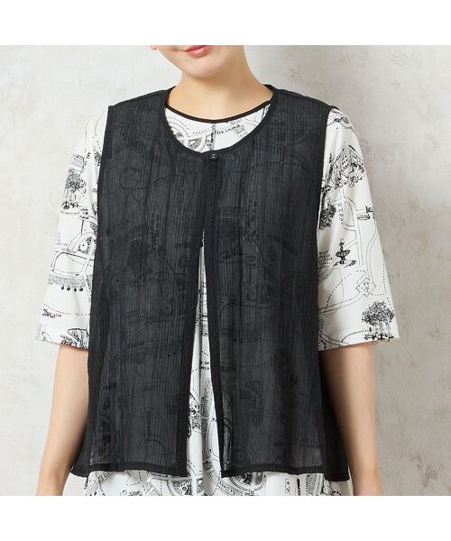 missel / ミゼール ベスト | 【洗える】シアーベスト | 詳細1