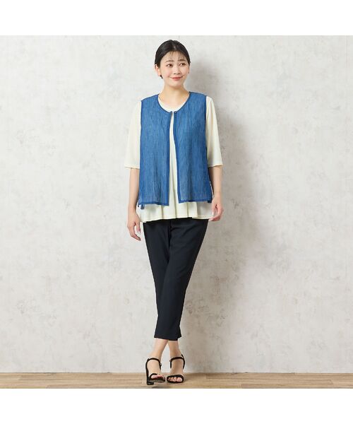 missel / ミゼール ベスト | 【洗える】シアーベスト | 詳細16