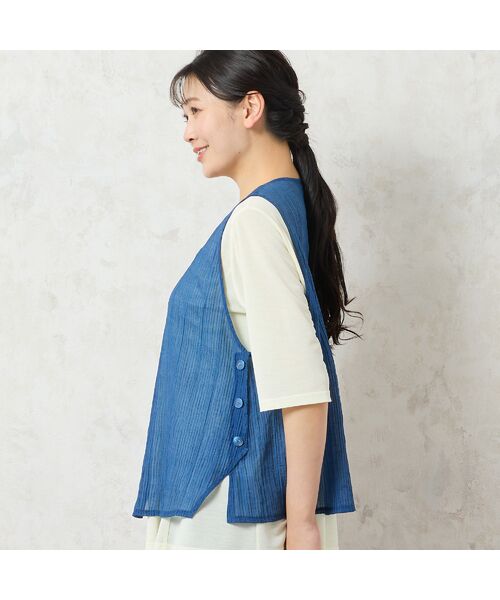 missel / ミゼール ベスト | 【洗える】シアーベスト | 詳細12