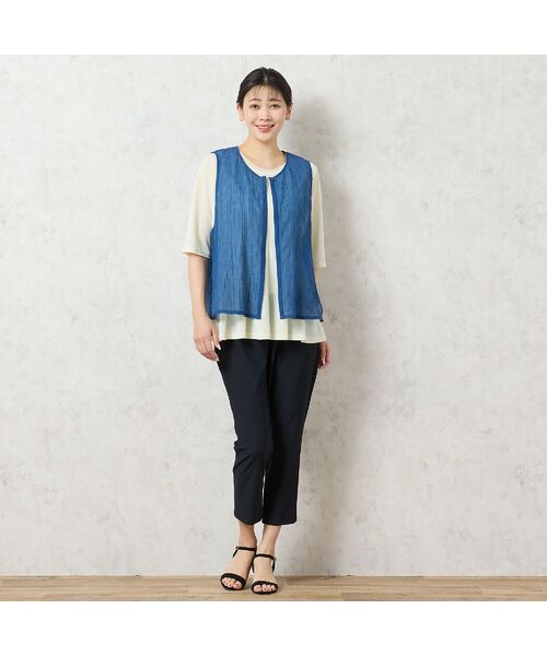 missel / ミゼール ベスト | 【洗える】シアーベスト | 詳細15