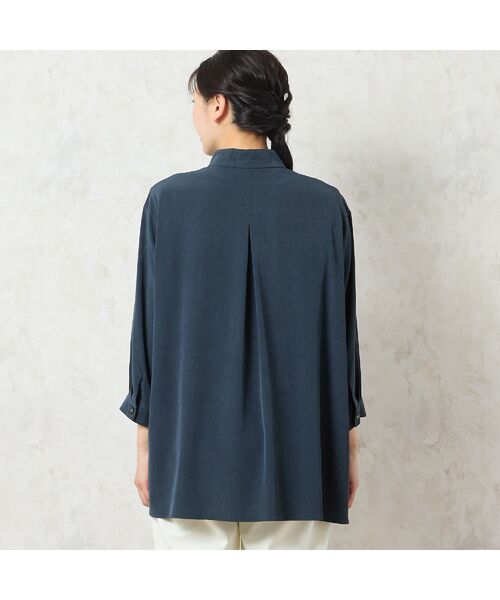 missel / ミゼール シャツ・ブラウス | 【洗える・接触冷感】Soalonタックフレアシャツ | 詳細1