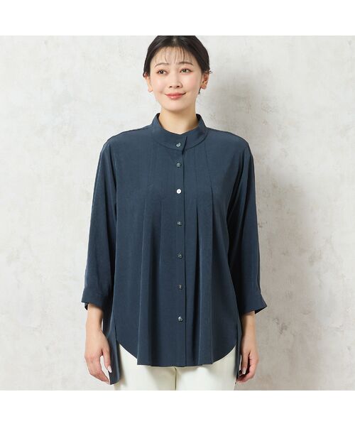 missel / ミゼール シャツ・ブラウス | 【洗える・接触冷感】Soalonタックフレアシャツ | 詳細2