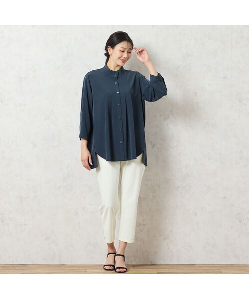 missel / ミゼール シャツ・ブラウス | 【洗える・接触冷感】Soalonタックフレアシャツ | 詳細6