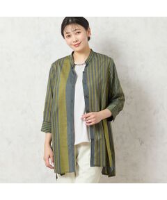 missel / ミゼール シャツ・ブラウス | 【洗える・綿100%】ビッグストライプシャツ