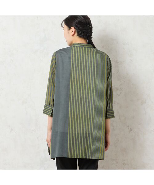 missel / ミゼール シャツ・ブラウス | 【洗える・綿100%】ビッグストライプシャツ | 詳細1
