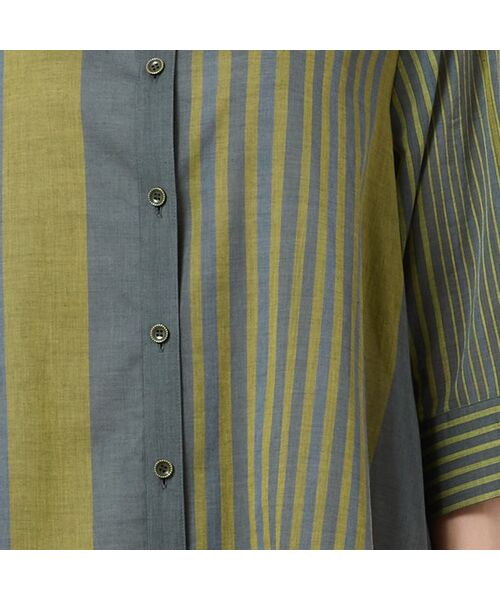 missel / ミゼール シャツ・ブラウス | 【洗える・綿100%】ビッグストライプシャツ | 詳細5