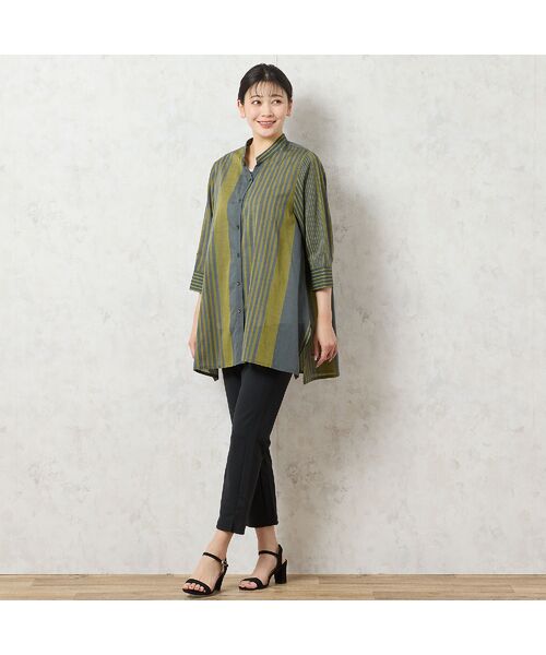 missel / ミゼール シャツ・ブラウス | 【洗える・綿100%】ビッグストライプシャツ | 詳細6